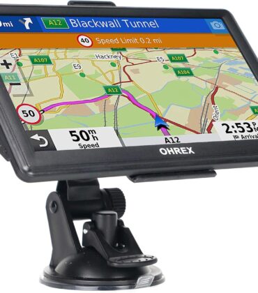 OHREX N700 GPS Navigator for Car Truck RV, Truck GPS Commercial Drivers,Large 7”Trucker GPS,Latest 2026 Map with Free Lifetime Updates,Custom Routing,Driver Alerts