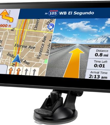 7 Inch GPS Navigator for Car Truck RV, 2026 Latest Map GPS for Car with Free Lifetime Updates, Voice Guidance, Speed Alerts, Custom Routing, HD Touchscreen
